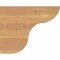 Ekena Millwork Carmel Smooth Rafter Tail, Western Red Cedar, 5 1/2"W x 10"H x 12"L RFT06X10X12CAR00SWR - alternate 3